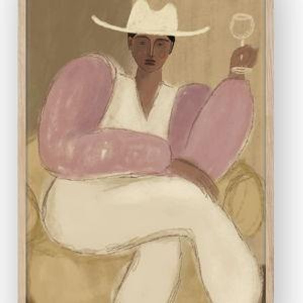 Tell Me More | Studio Vreeken | Art Print | Medium, natural frame 29.7x42.0cm | Kitchen