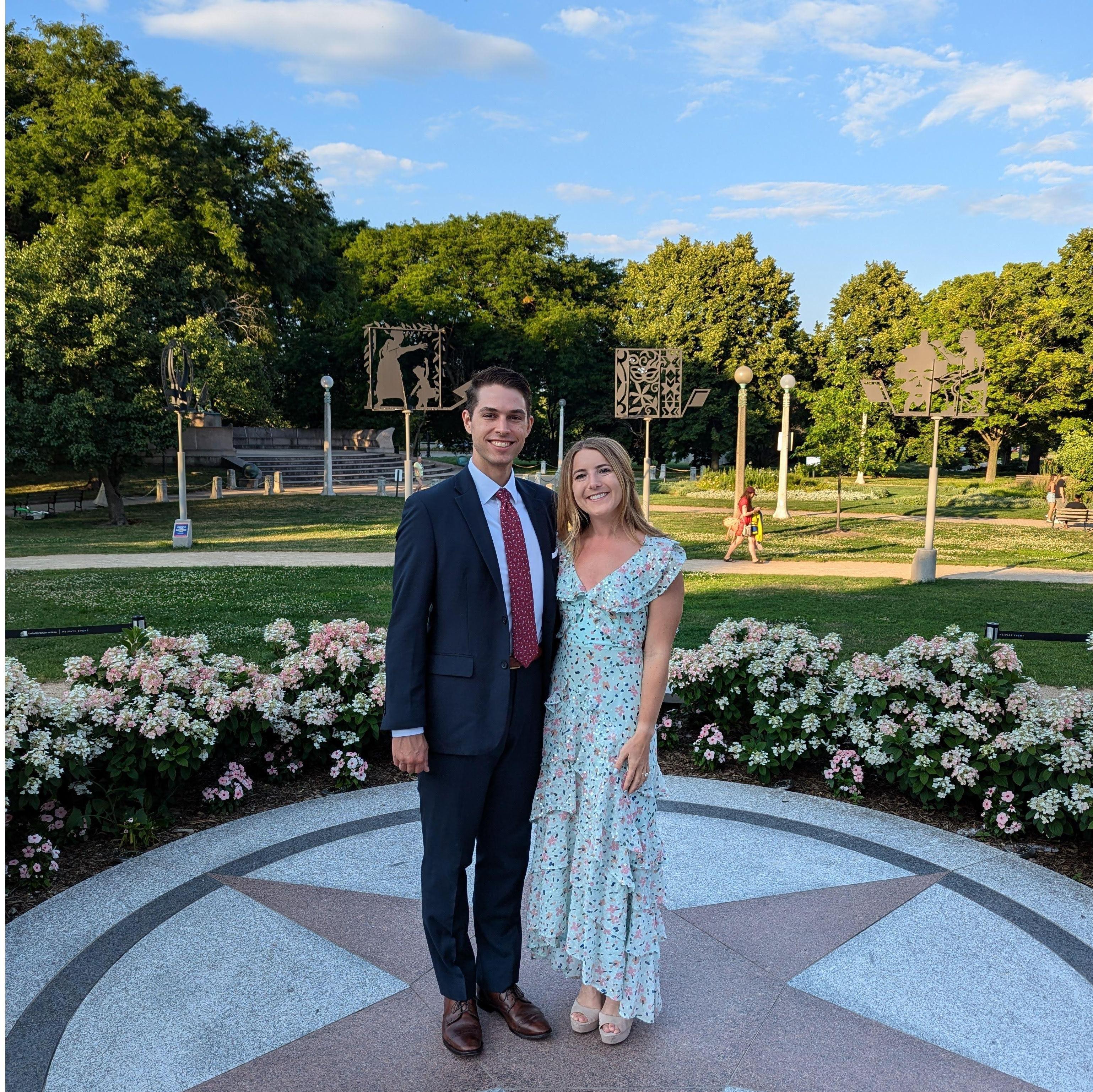 At our good friends Katharine and Chris' wedding