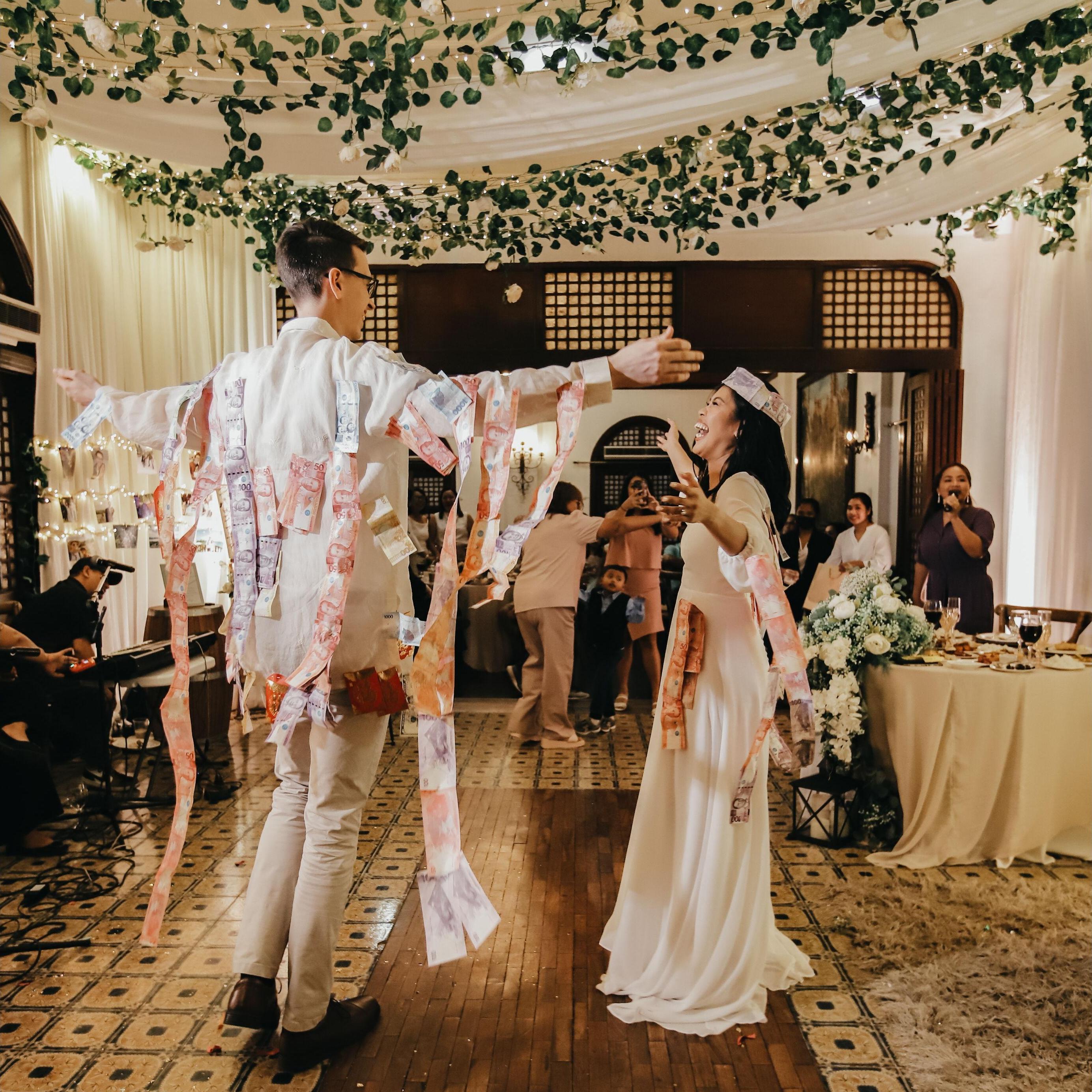 January 6, 2023 - The traditional money dance for couples.