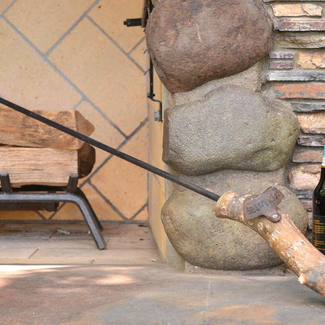 Fire Pit Poker with Bottle Opener