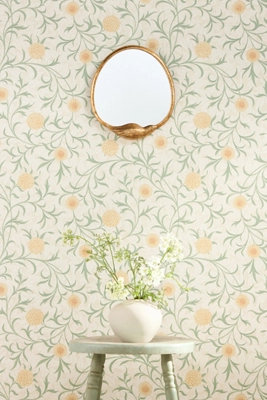 Verne Bird Petite Round Gallery Wall Mirror