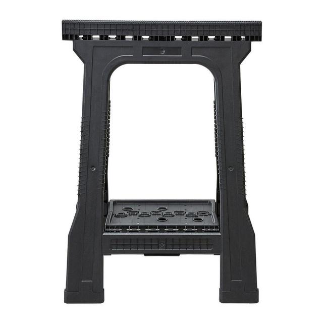 32 in. Polypropylene Folding Sawhorse, 500 lb. Capacity
