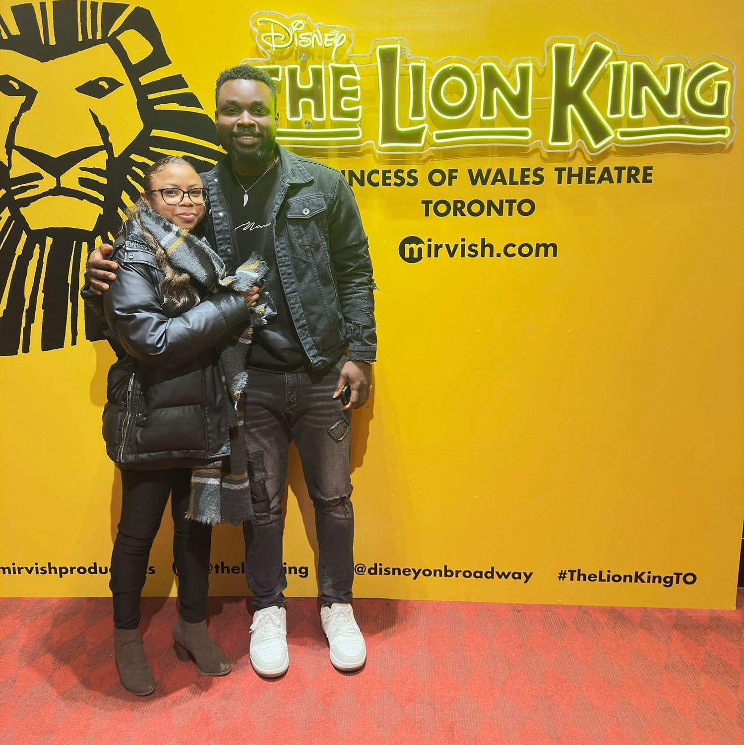 Jemina meets Krystal's Other True Love ...Theatre! ( The Lion King ) in Toronto