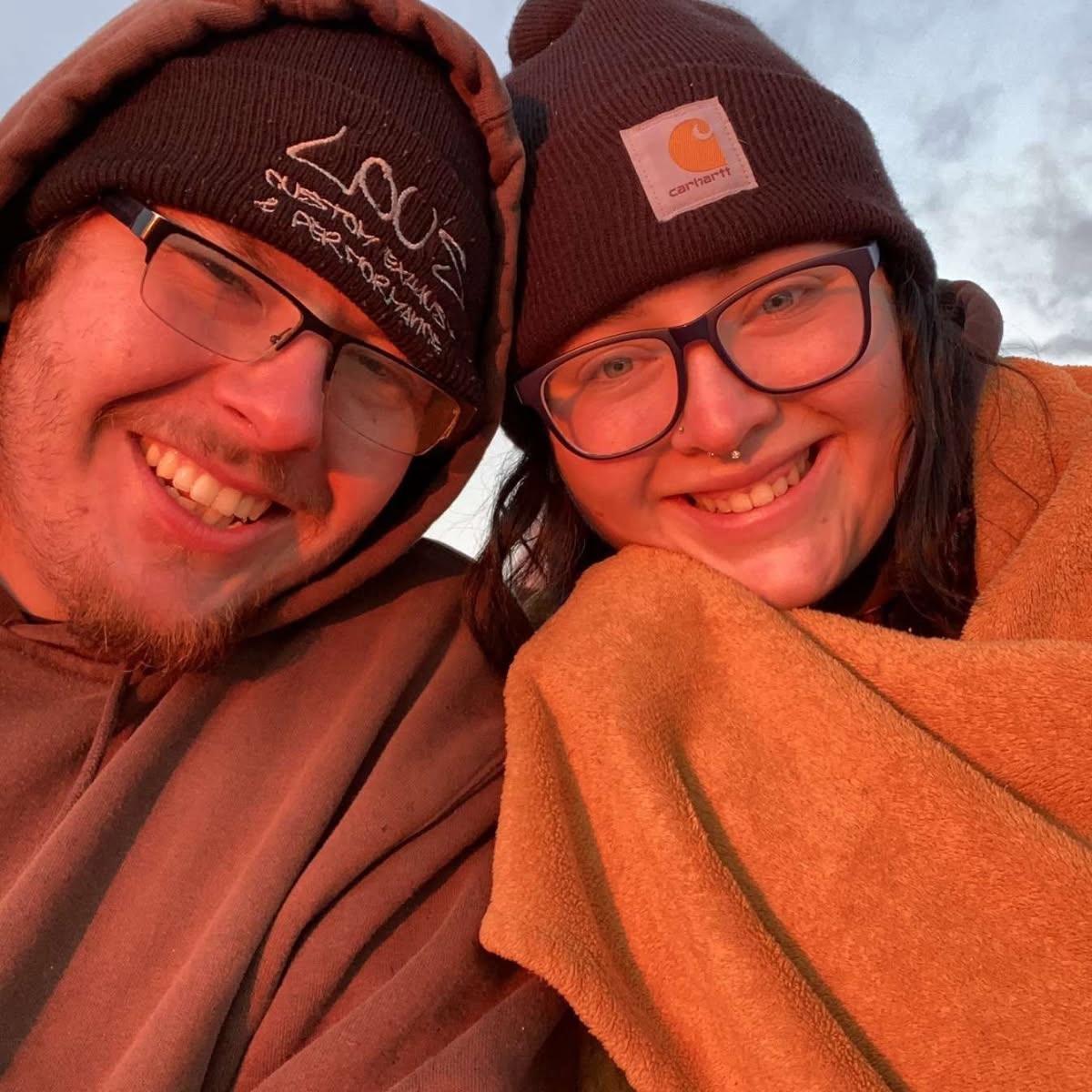 Sunrise at the summit of Cadillac Mountain. We started hiking at 3 am to make it in time and only felt little bitter about the people who drove up.