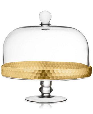 Daphne Pedestal Plate with Dome