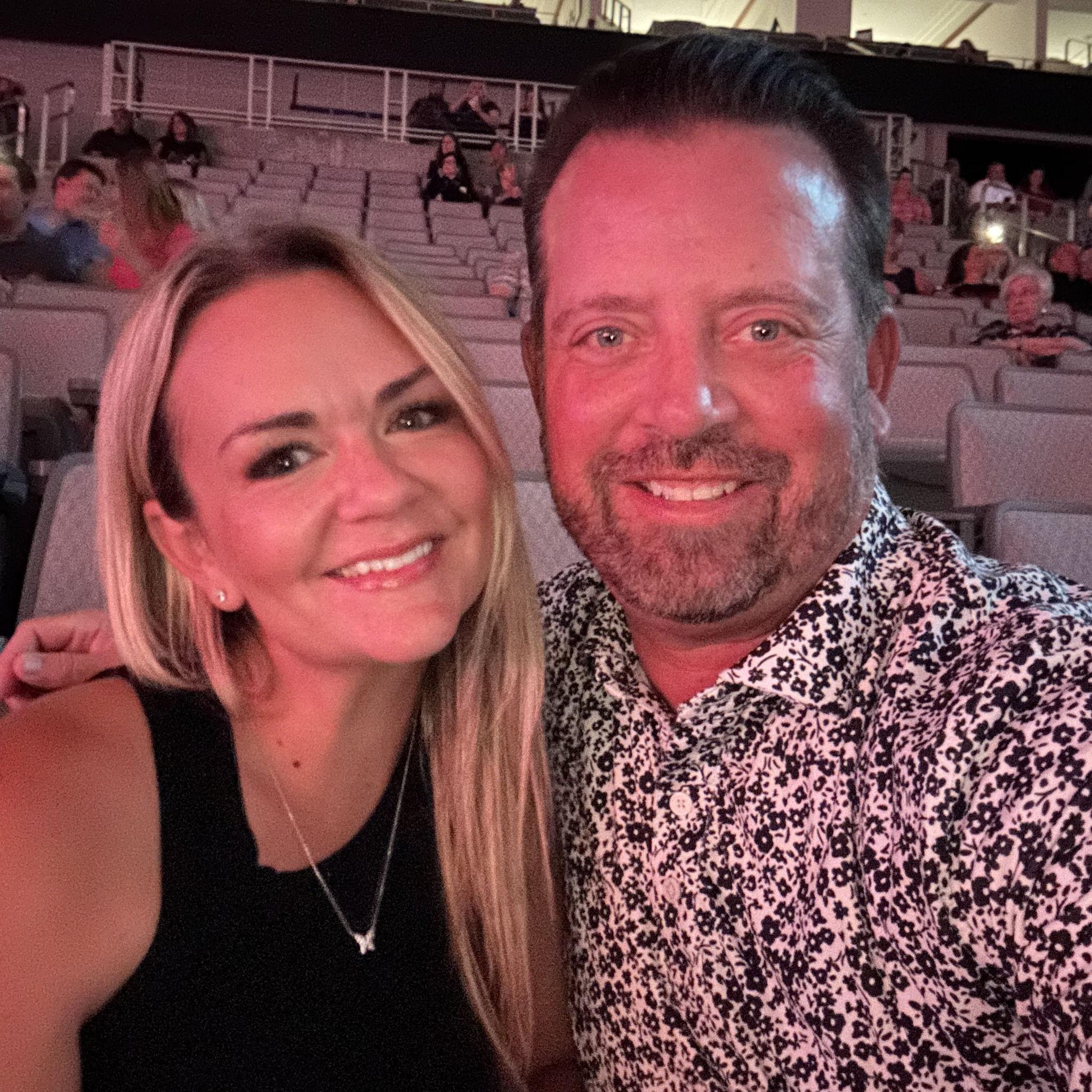 Ellie and Mike at Luke Bryan in Forth Worth, TX 2023