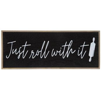 Just Roll With It Wood Wall Decor