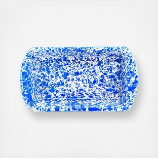 Splatter Enamelware Loaf Pan