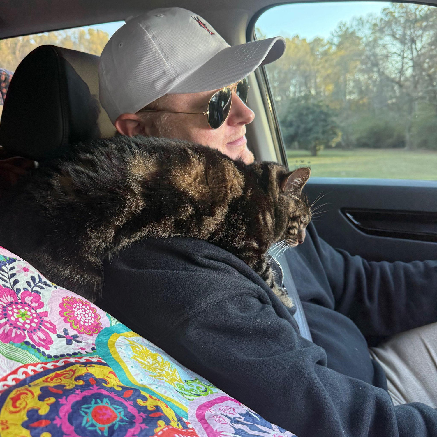 December 2025: Tundra's first trip to Lake Charles for Christmas!