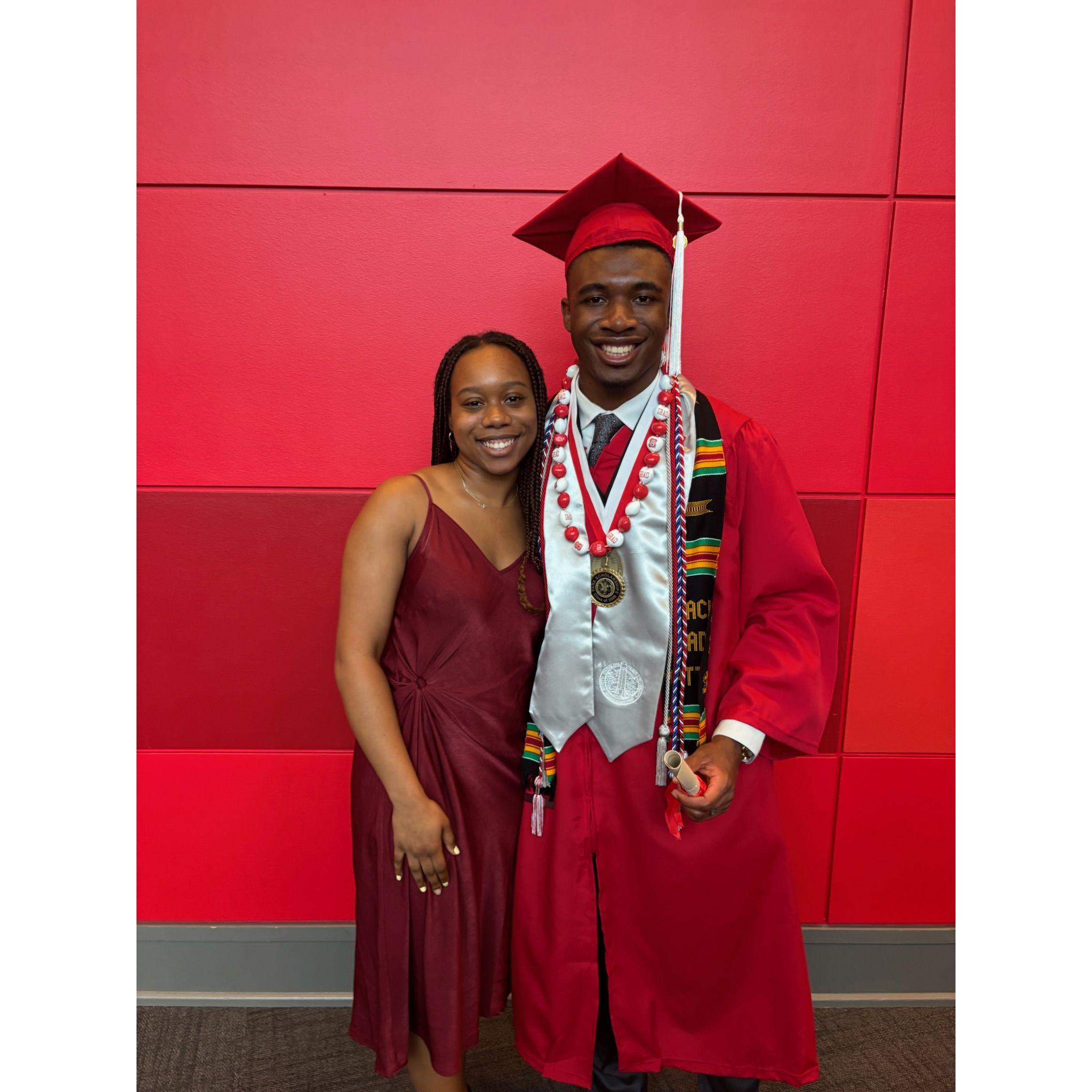 Jalen's college graduation in 2025