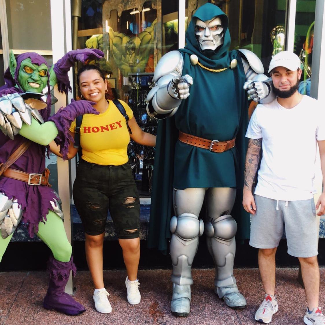 Justin's first time at Universal Studios