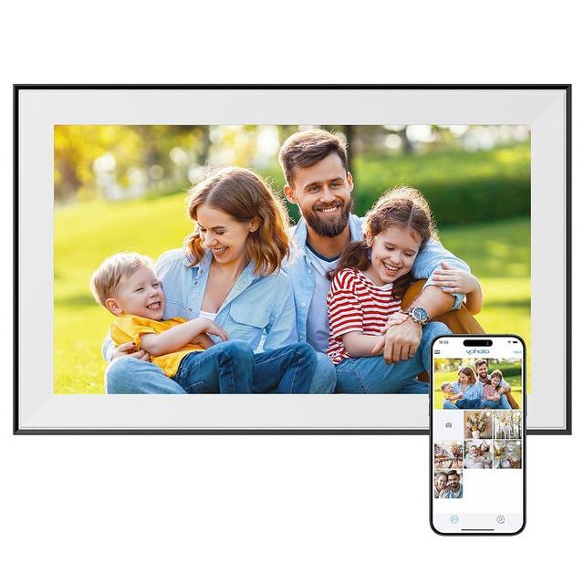 Dragon Touch Digital Picture Frame - 15.6 Inch WiFi Large Digital Photo Frame with 32GB Storage, FHD Touch Screen, Easy Setup to Share Photos or Videos Remotely via Vphoto App from Anywhere