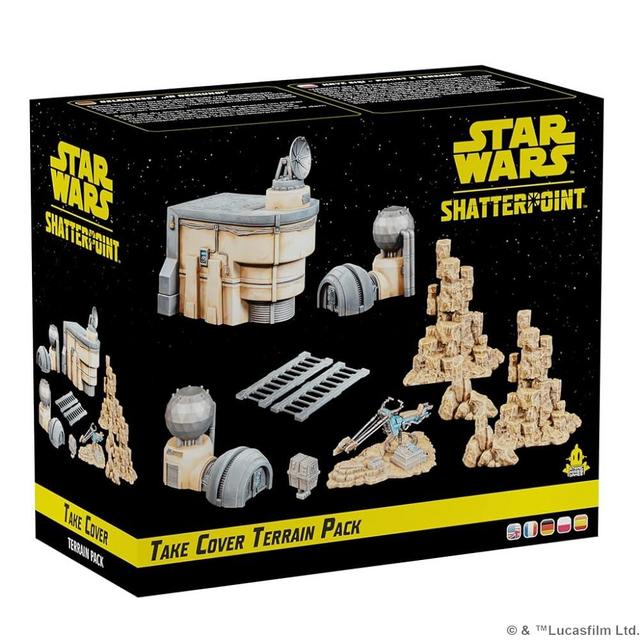 Star Wars Shatterpoint Ground Cover TERRAIN PACK | Tabletop Miniatures Game | Strategy Game | Battle Game for Kids and Adults | Ages 14+ | 2 Players | Avg. Playtime 90 Mins | Made by Atomic Mass Games