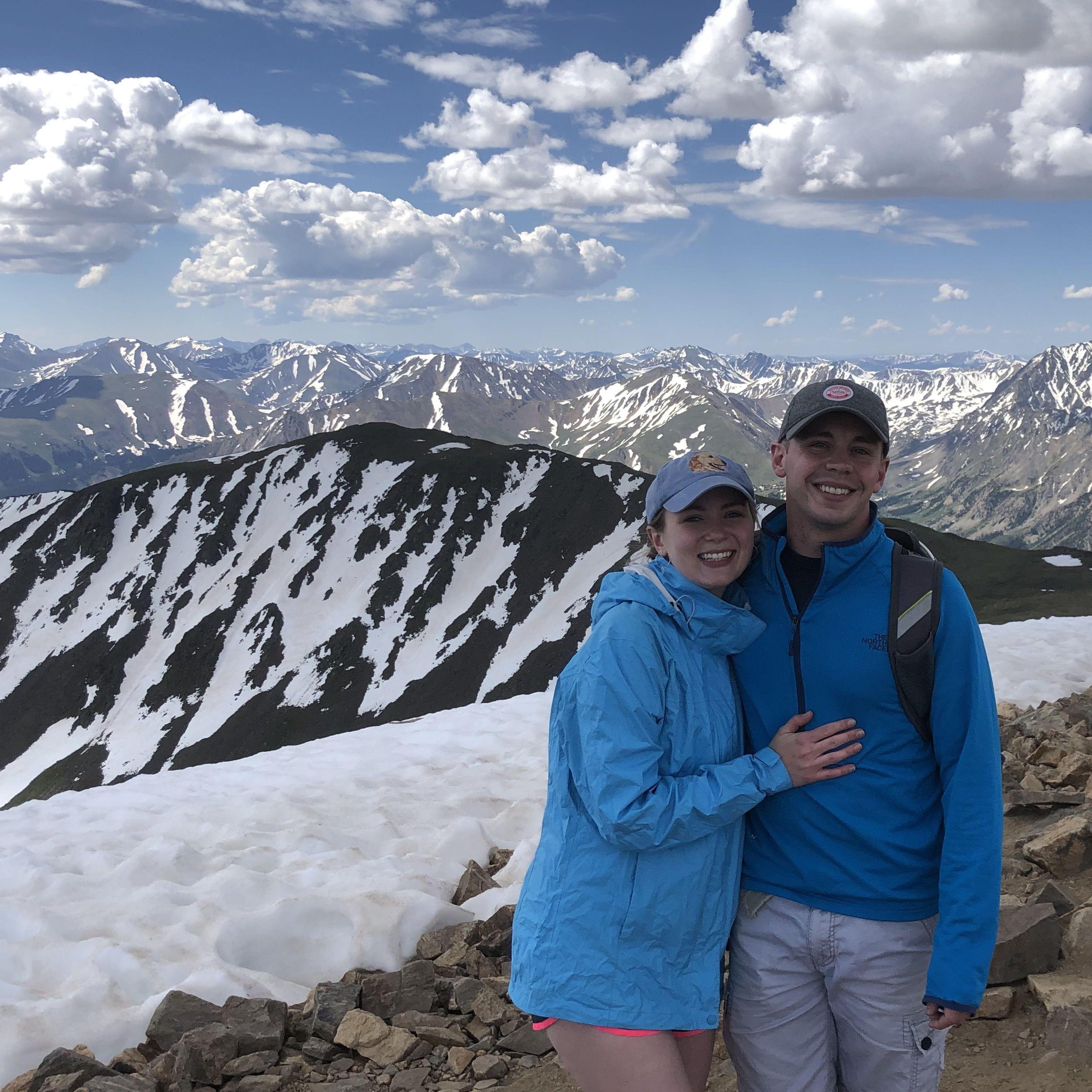 Summit of Mt. Elbert, Colorado