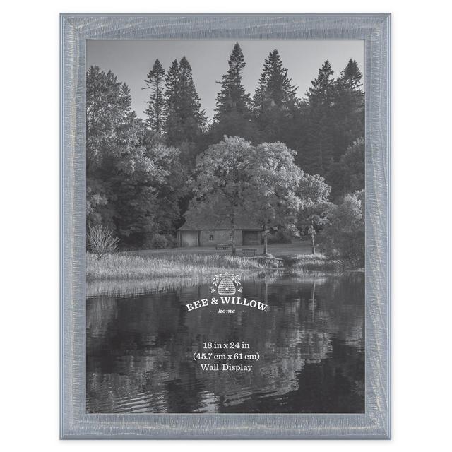Bee & Willow™ Home 18-Inch x 24-Inch Wooden Picture Frame in Blue