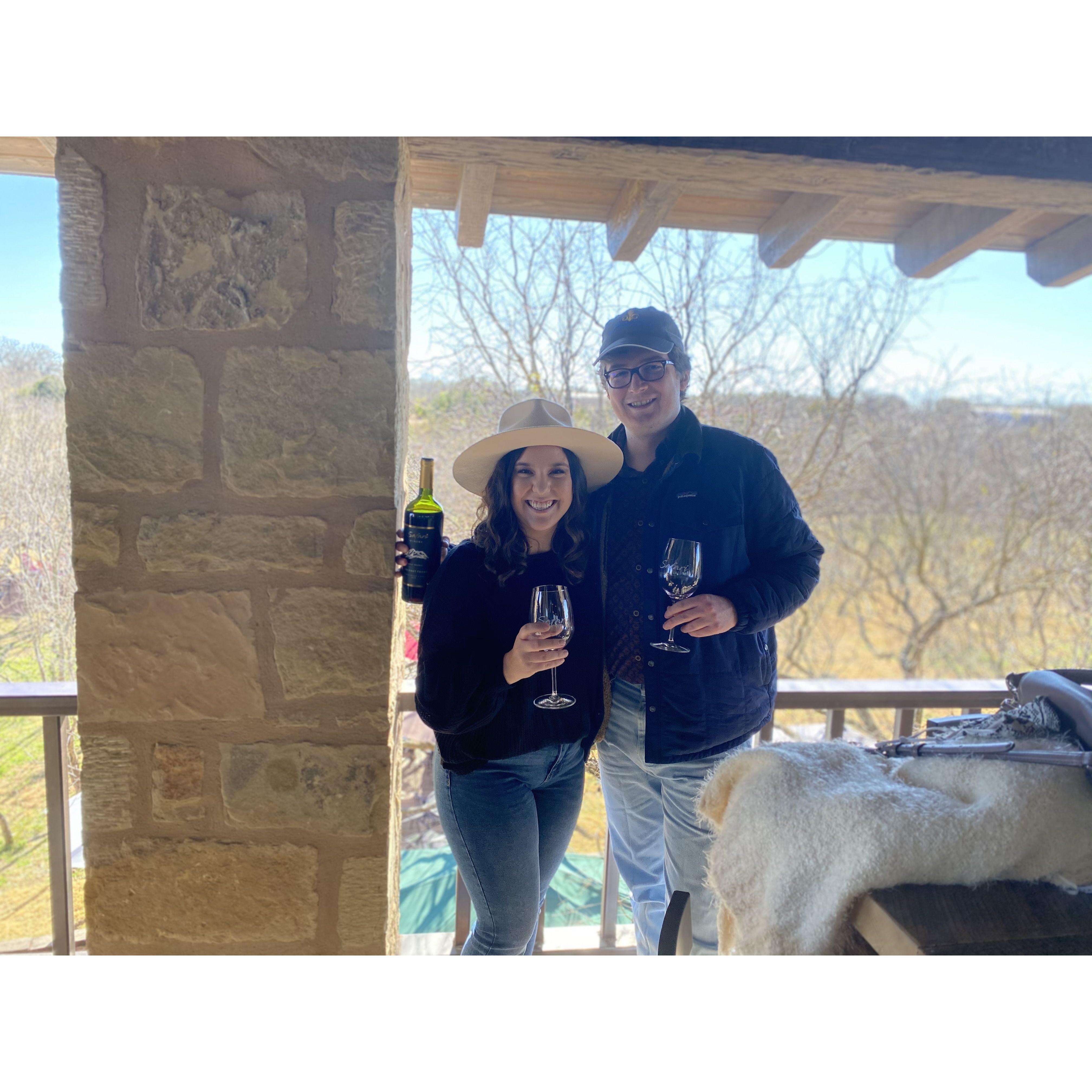 Our 4th Anniversary in Fredericksburg, TX