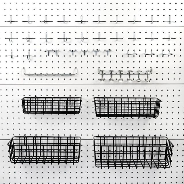 Pegboard Hooks Assortment for Garage Organization System