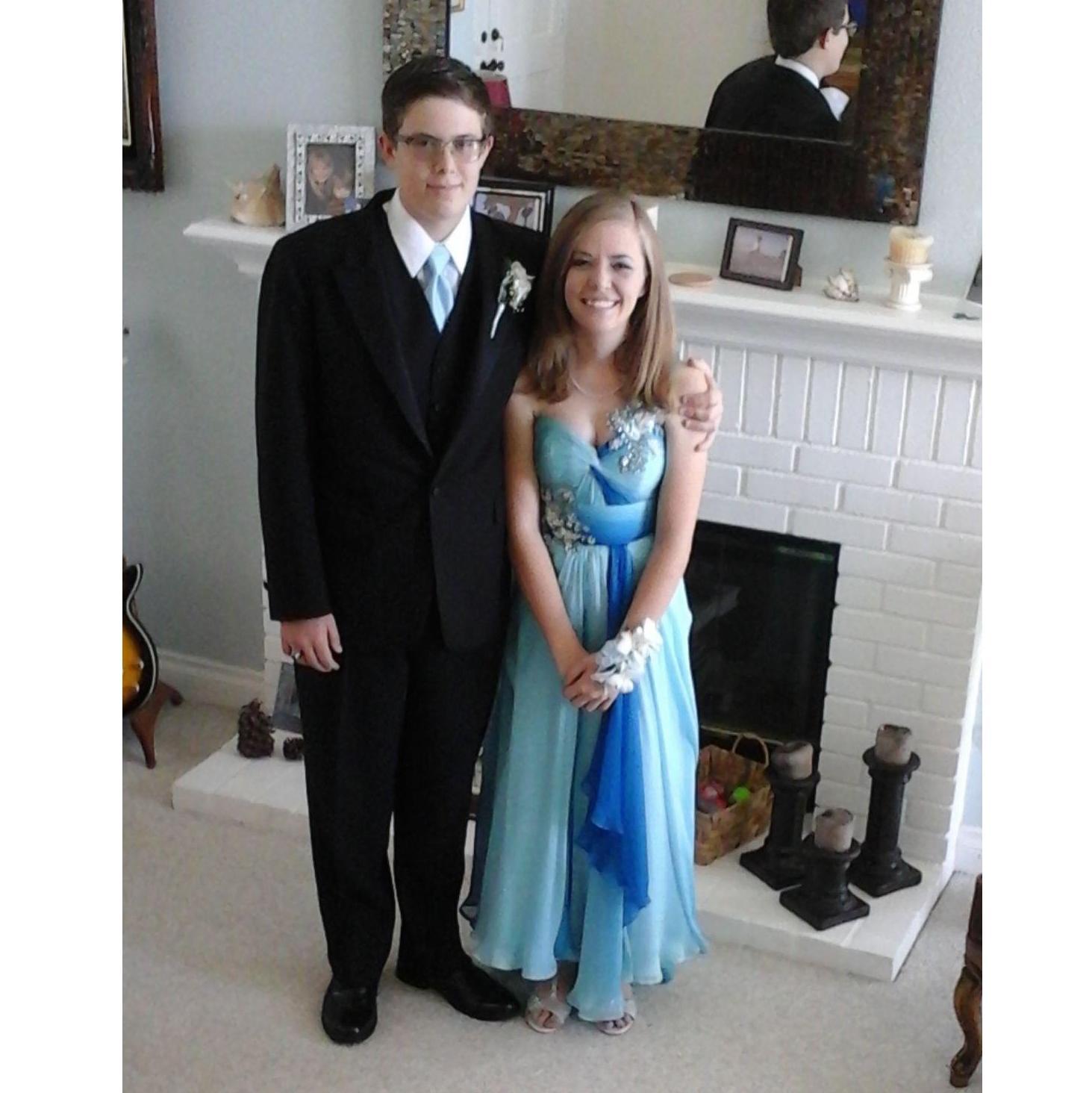 High school prom, April 2016