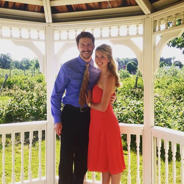 Celebrating our friends, Dave and Crystal, at their wedding in Massachusetts