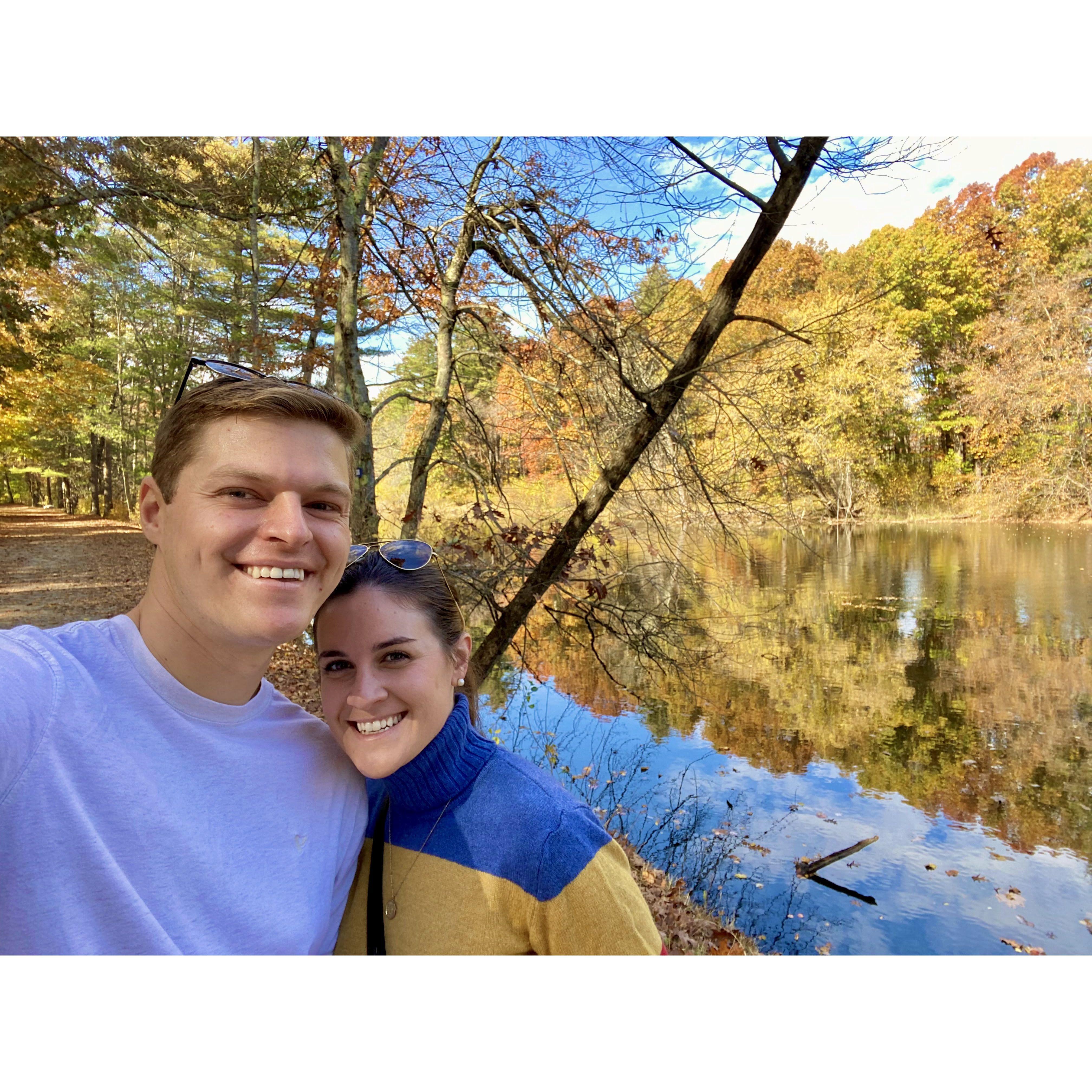 We can't not love that fall foliage!