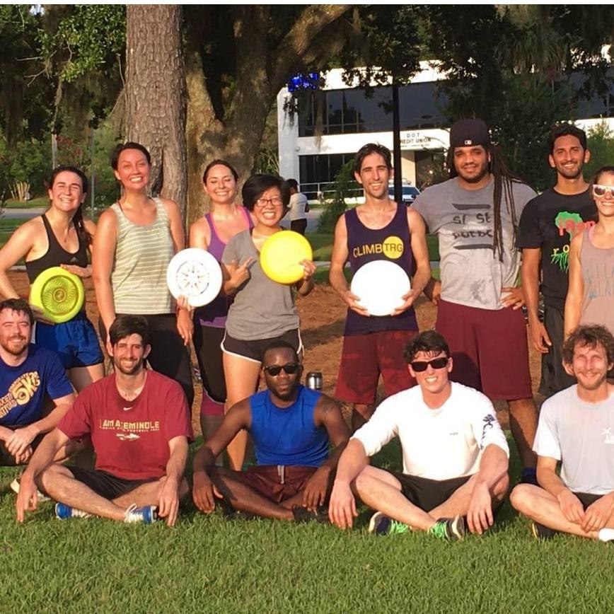 Ultimate Frisbee team in Tallahassee