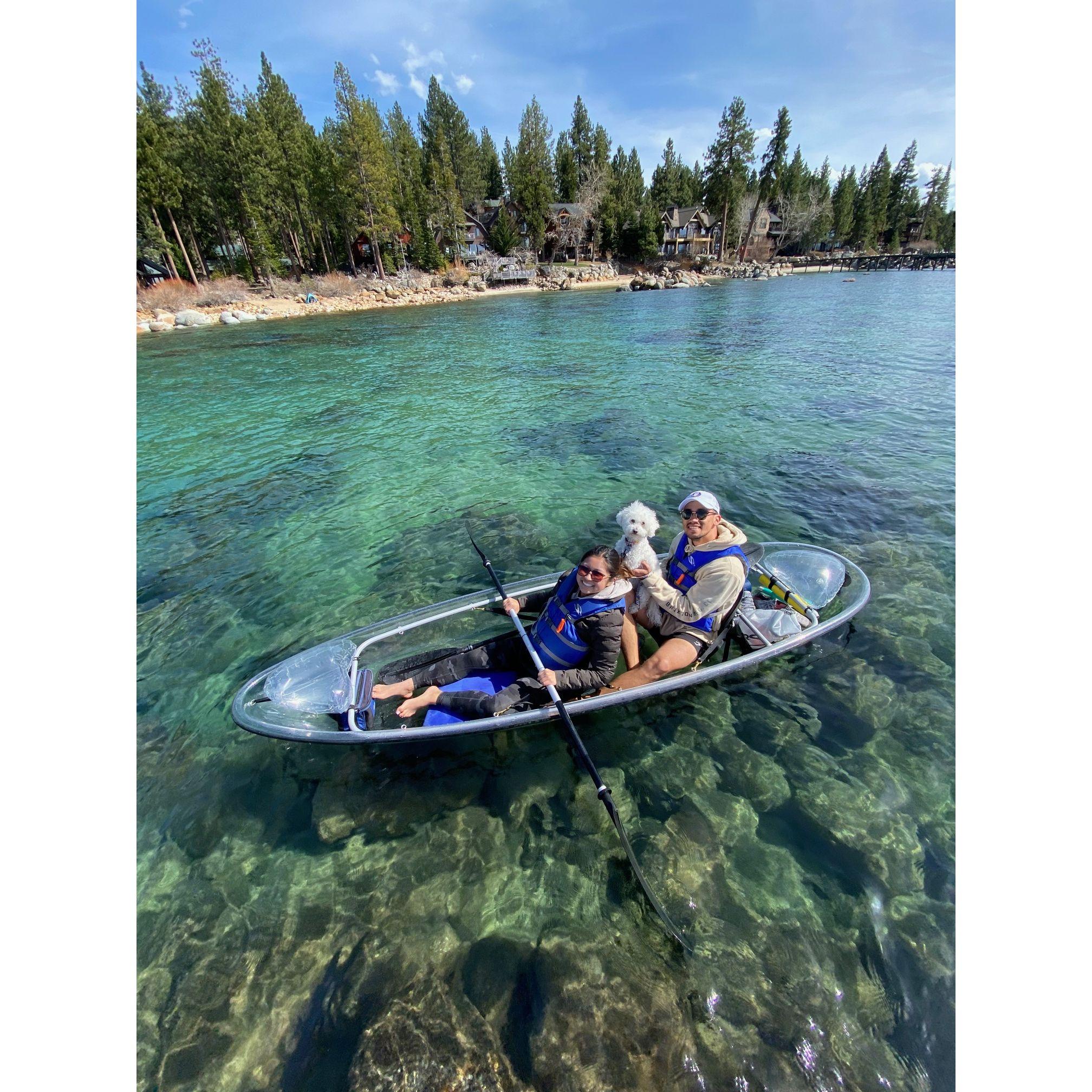 Lake Tahoe in Spring 2022