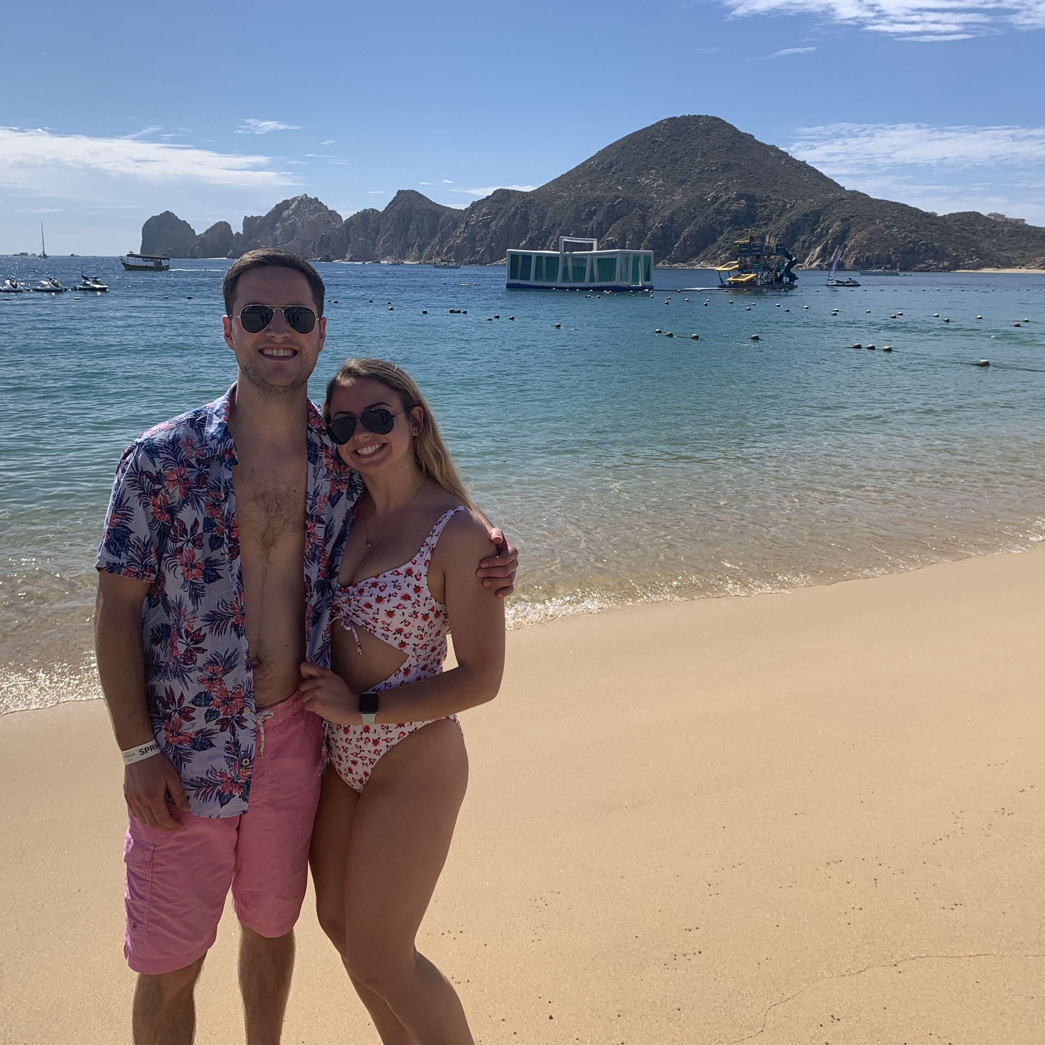 Our first time to Cabo San Lucas in Mexico with Corbin's family! March 2020