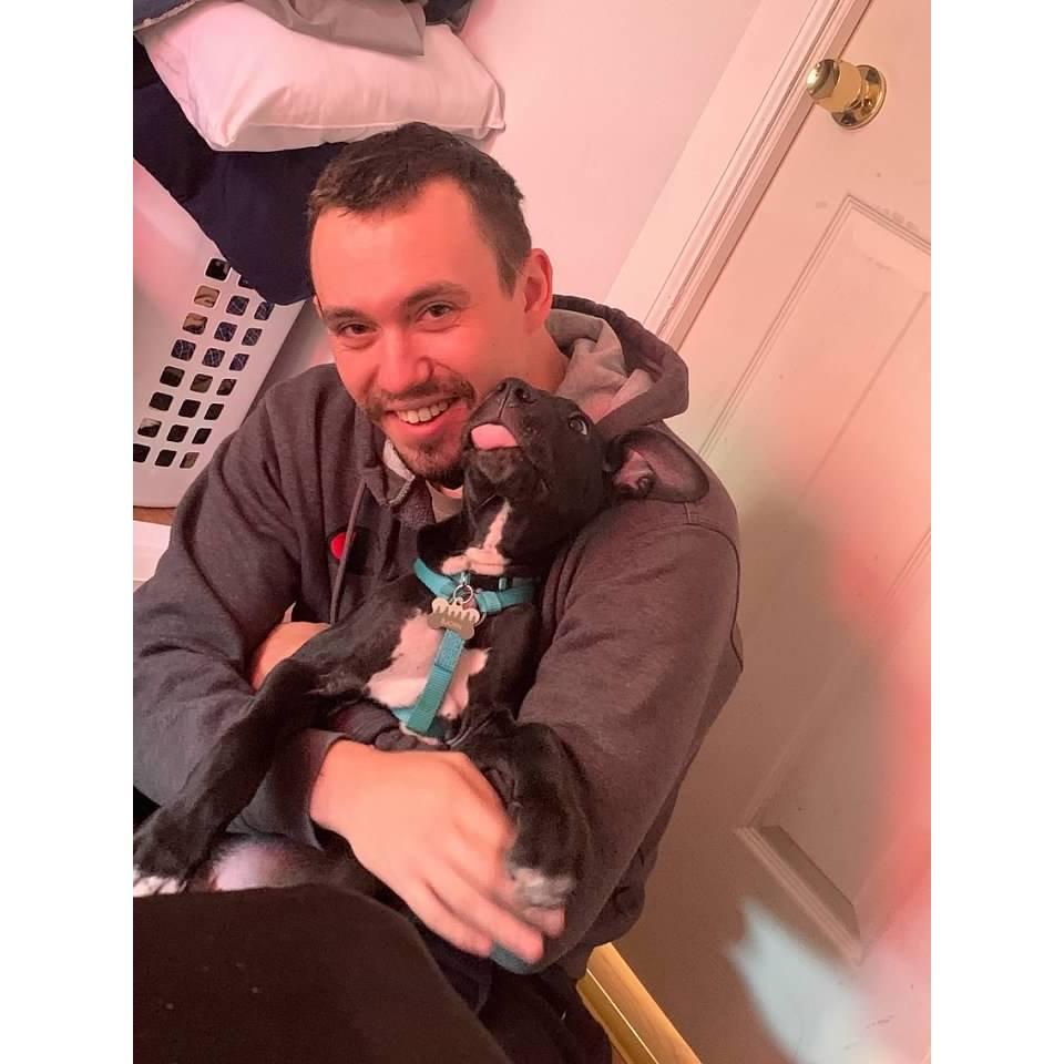First day with our new puppy!