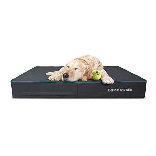The Dog’s Bed Orthopedic Dog Bed, Premium Memory Foam S-XXXL, Waterproof, Dog Pain Relief for Arthritis, Hip & Elbow Dysplasia, Post Surgery, Lameness, Senior Supportive, Calming Bed, Washable Cover