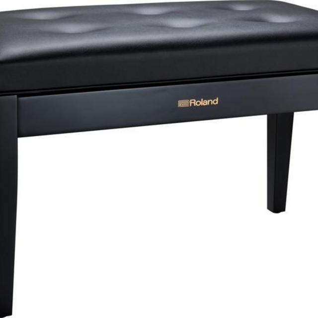 Roland RPB-D300BK Duet Piano Bench - Satin Black