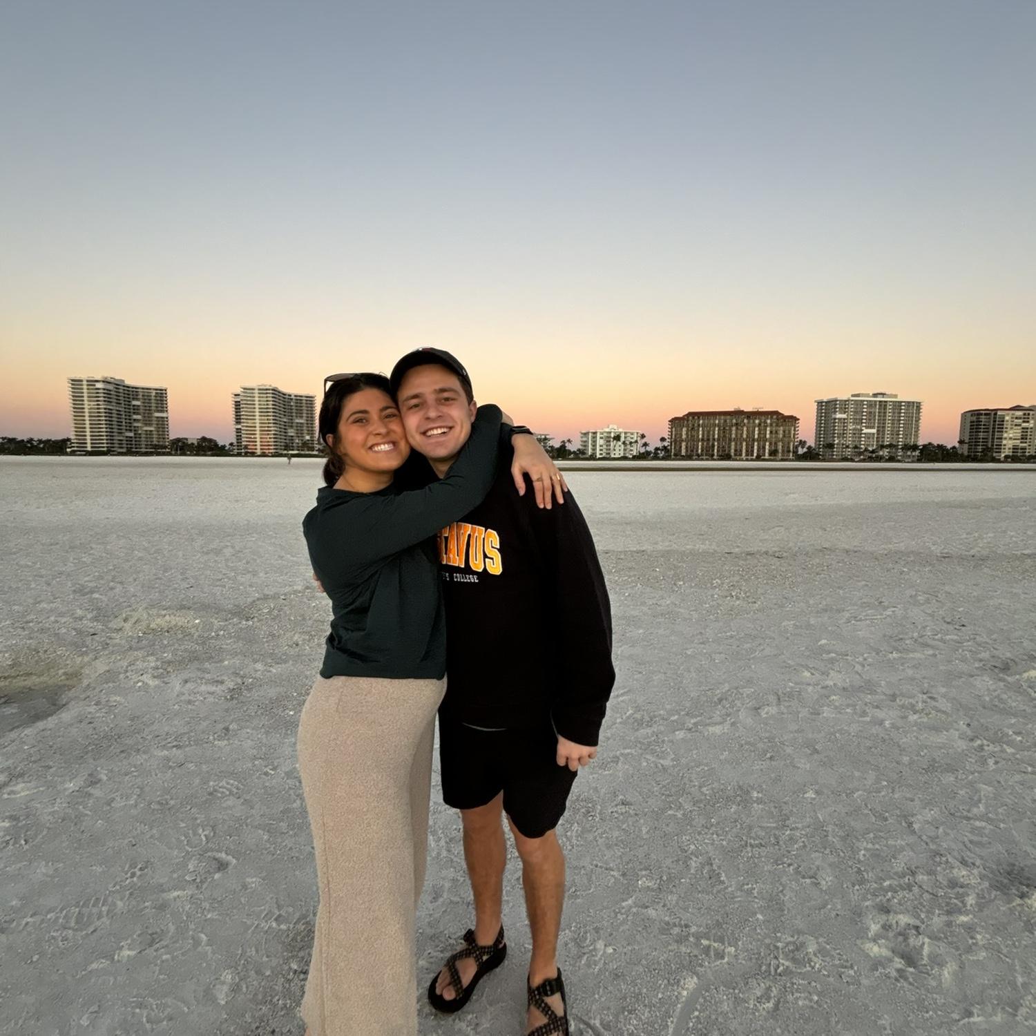 One of our favorite places-- Marco Island, FL where Lindsey has gone with her family each year since she was an infant. Now, Eric has also experienced the magic of the island six times & counting!