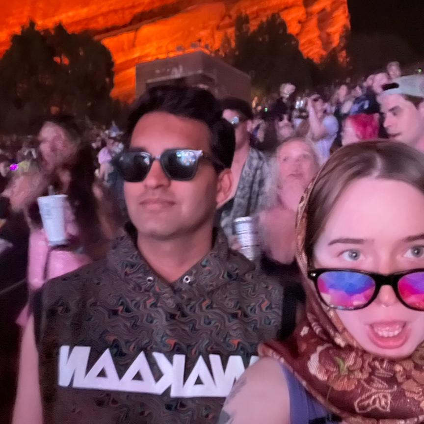 Red Rocks rave.
