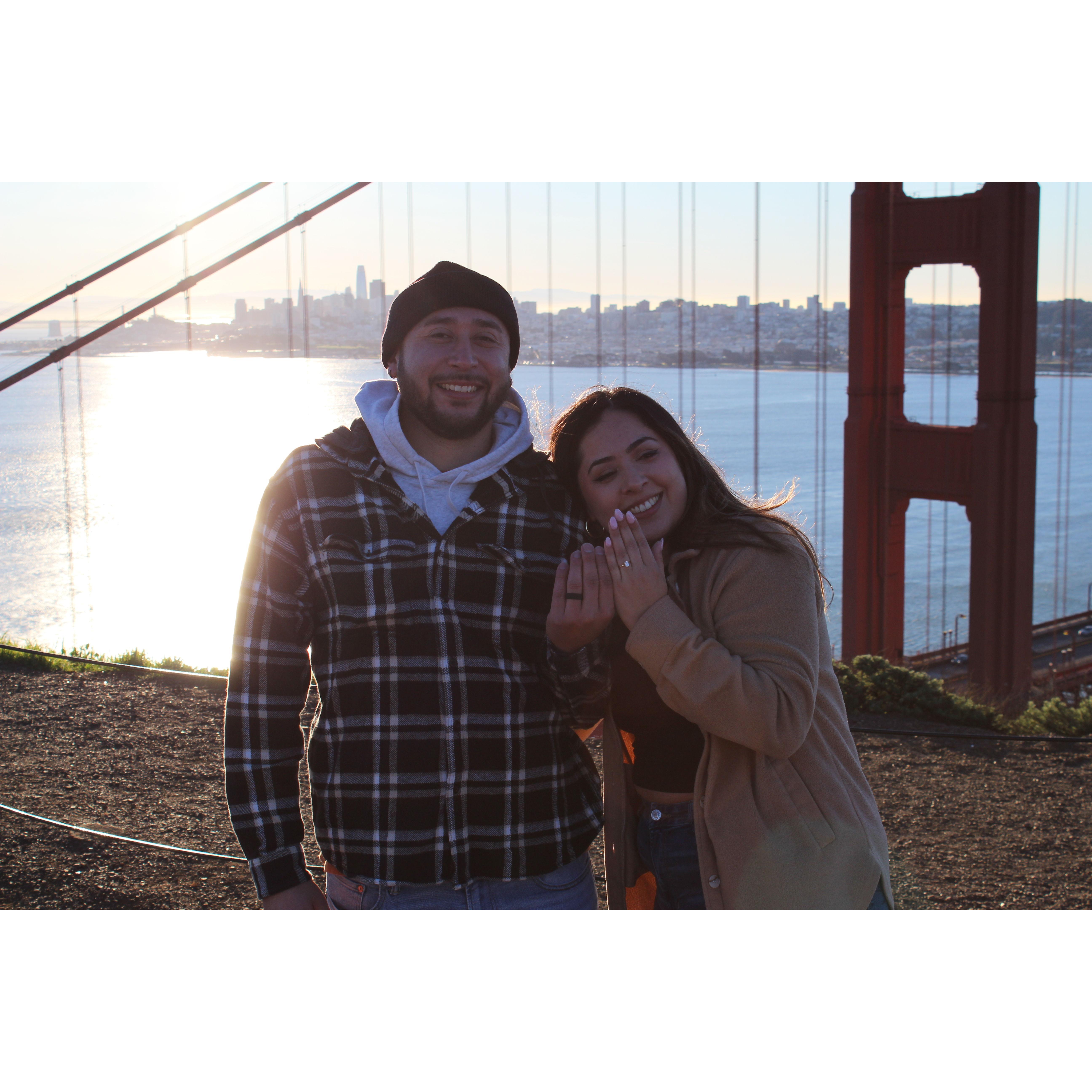 Cheyenne also got a black silicone engagement ring for Ale!