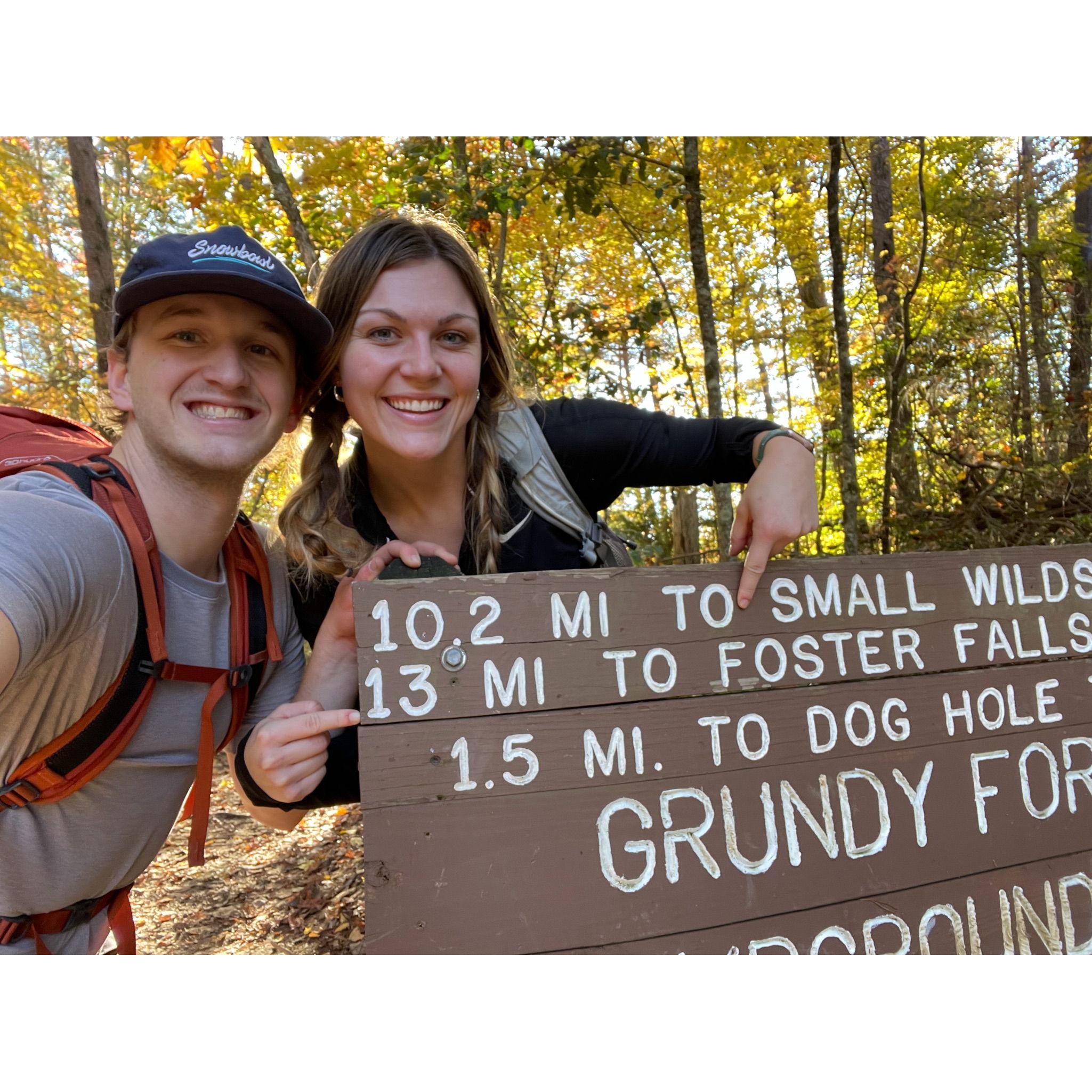 our longest hike to date! 