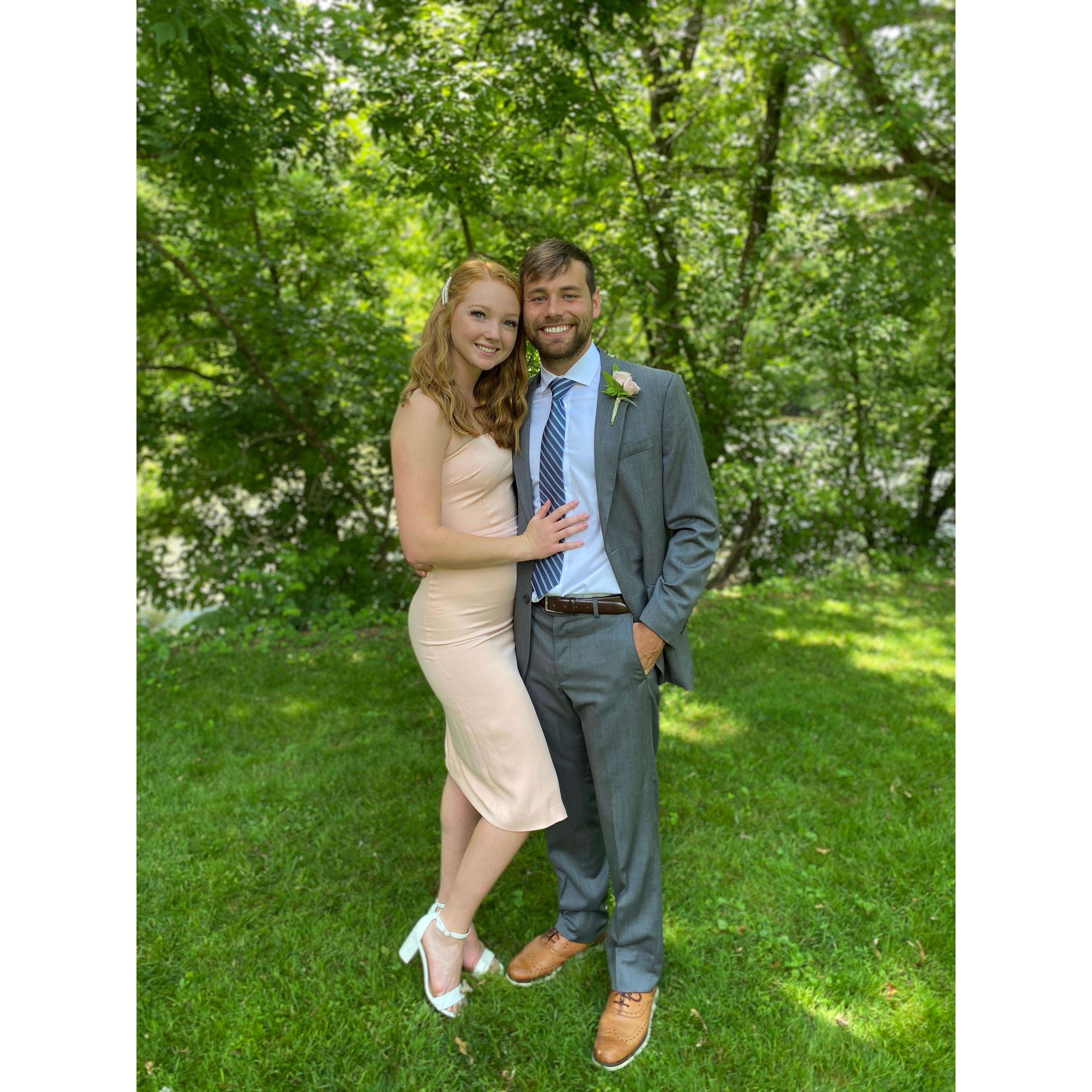 Brie and Cory's wedding
