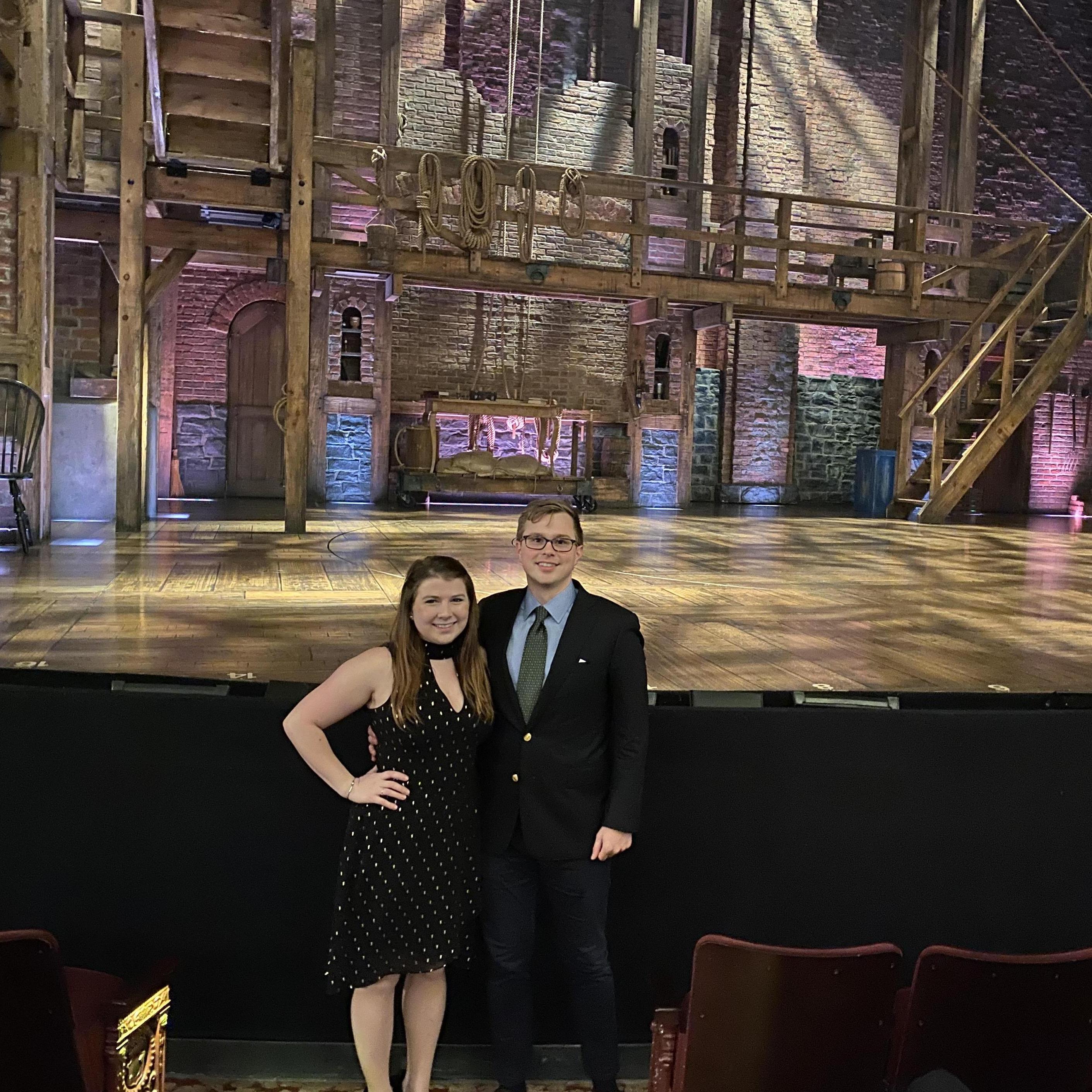 Mackenzie's first time seeing Hamilton on Broadway