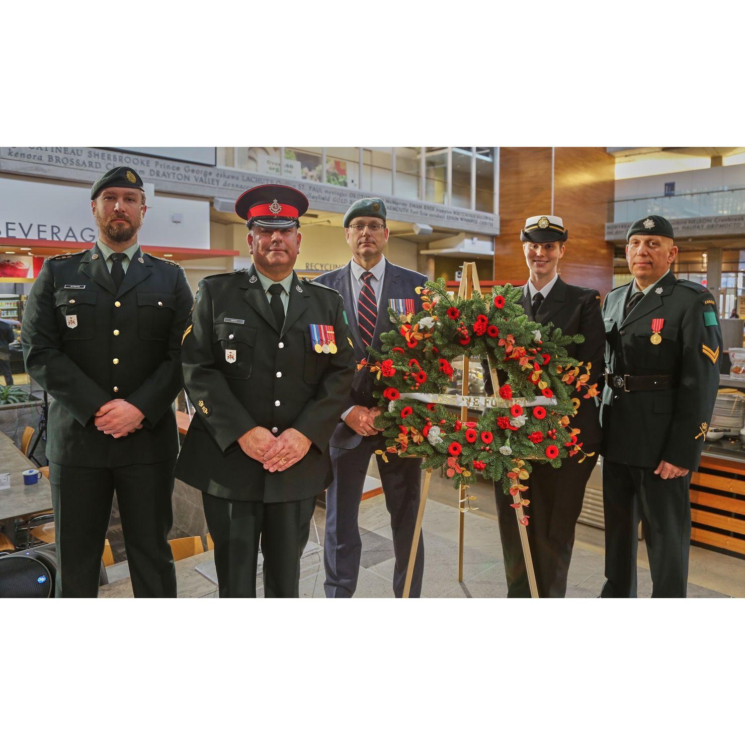 Remembrance Day with the Guest of Honour, Maj Erich Lamshoeft (Ret'd) (2019)