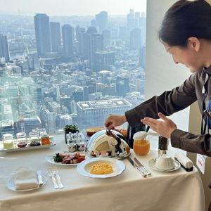 Room Service Breakfast in Tokyo
