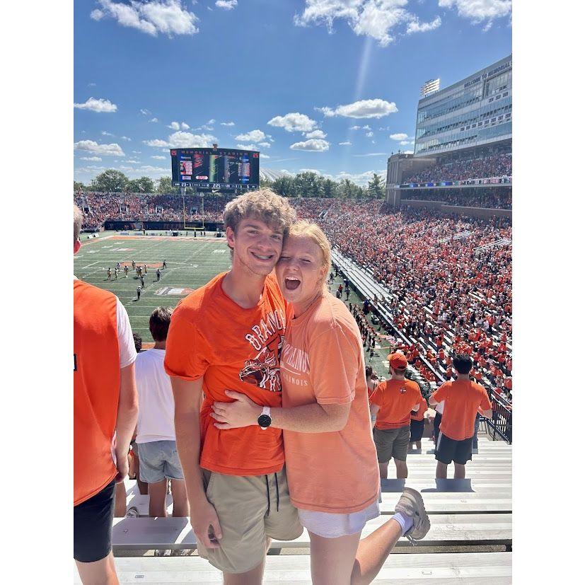 If you know Micah at all, you know he LOVES football more than anything! I was trying my best to love it here!