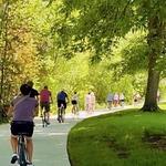 Walk, bike, or ride Lime scooters along the Boise River