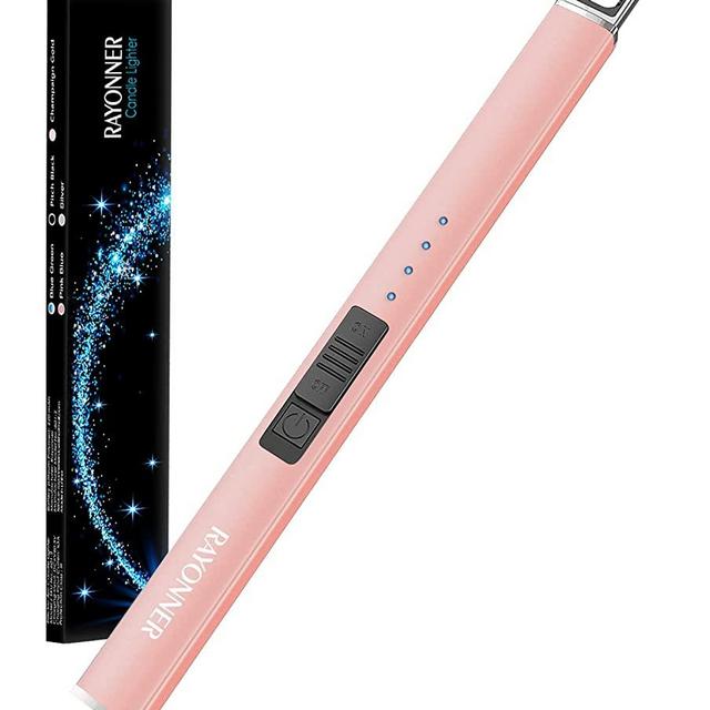 RAYONNER Lighter Electric Lighter Candle Lighter Rechargeable USB Lighter Arc Lighter