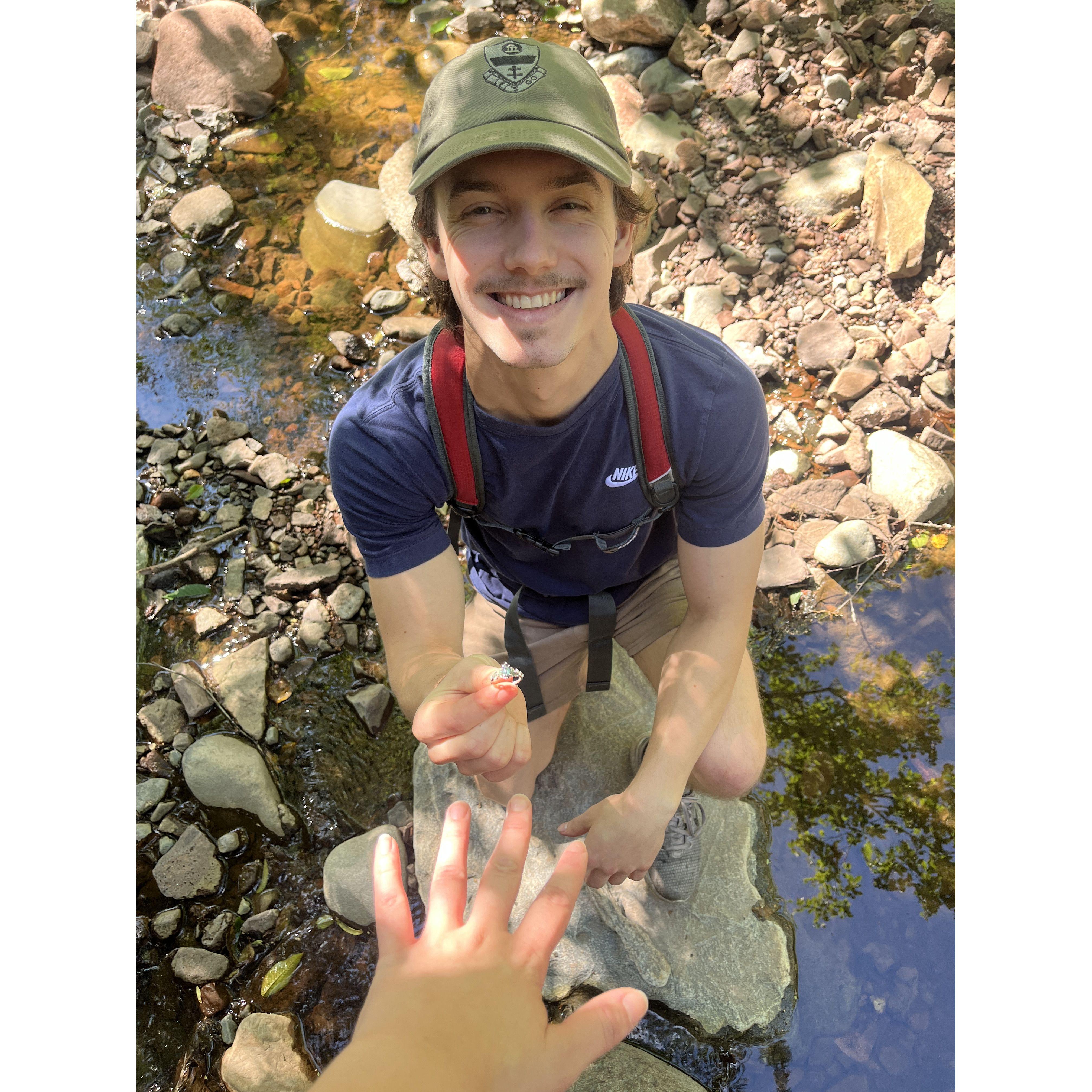"Will you Marry me?" "ehhh.. I guess"