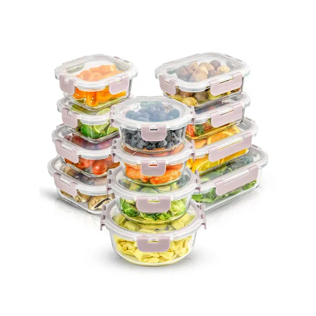 12 Glass Storage Containers
