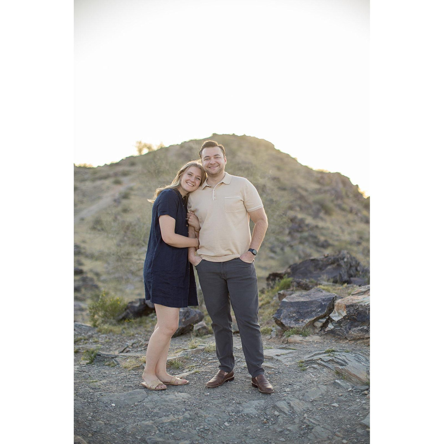 Engagement Photo Session at South Mountain in Phoenix