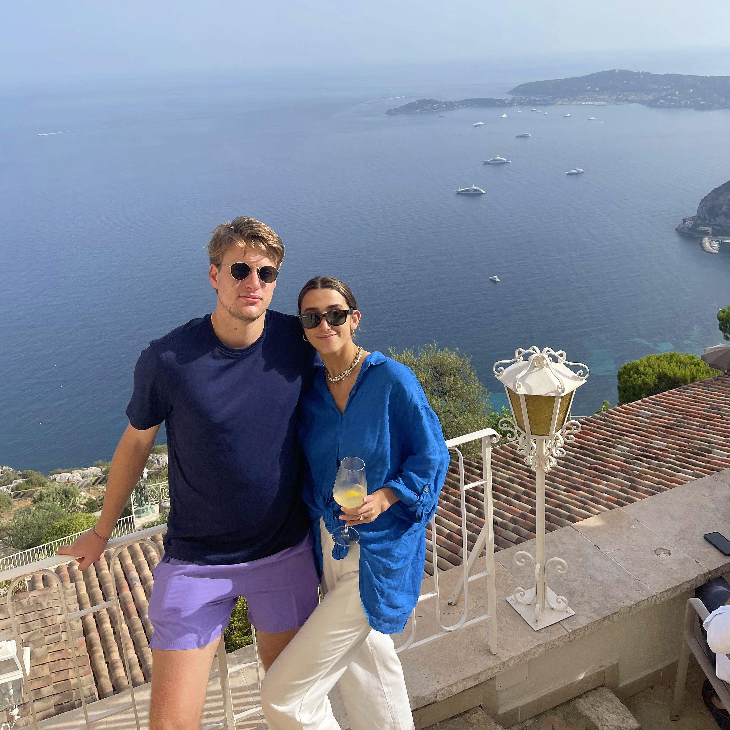 Our first French 75s in Èze, France, (2022)