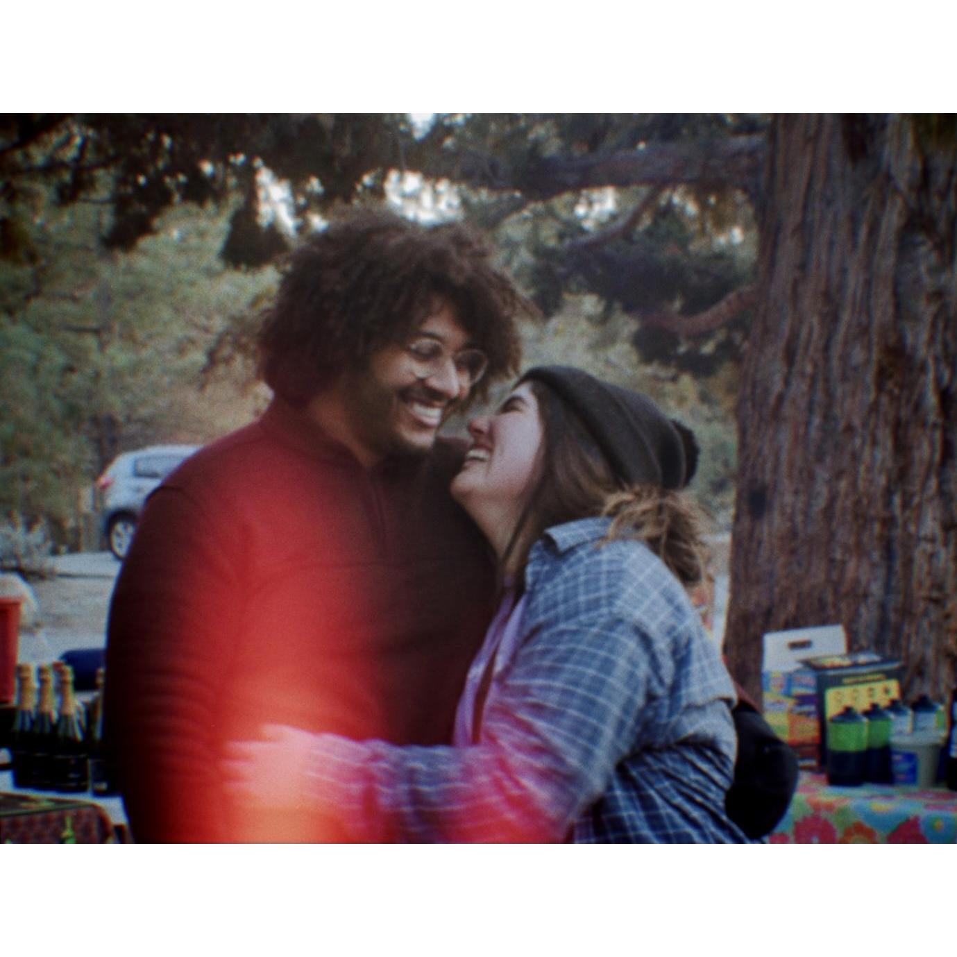 Laughing together was easy from the start.