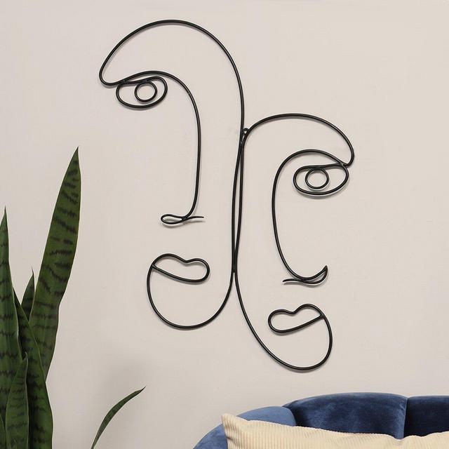 Outline Faces Wall Décor