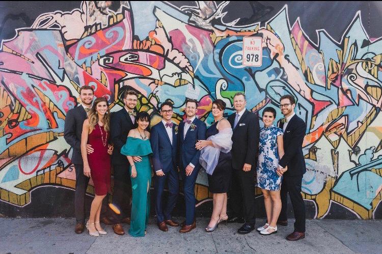 Feelin’ fancy at Stefan’s wedding