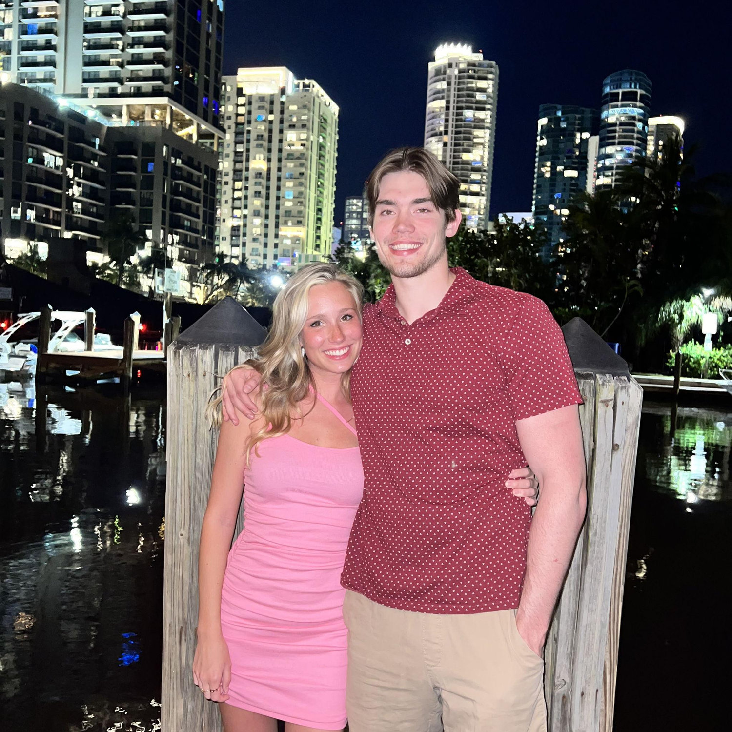 First photo taken together! Spring Break 2022