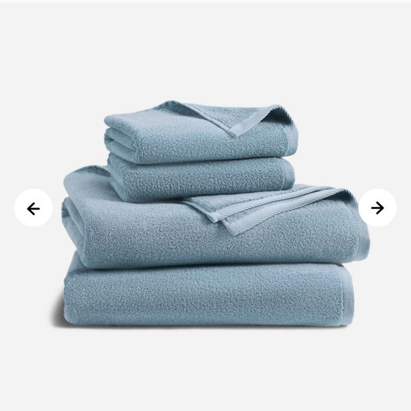 Plush Turkish Cotton Bath Sheet Bundle - Storm